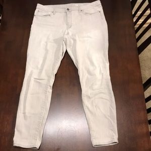Gray Gap legging Jeans